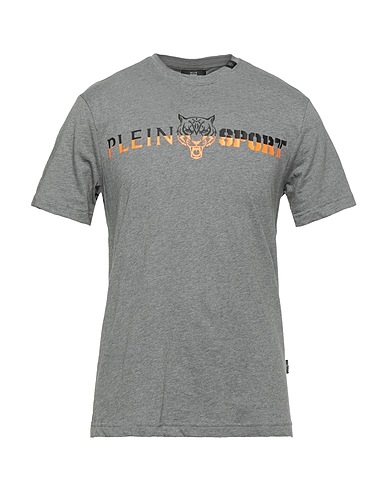 PLEIN SPORT T-shirt Grey 100% Cotton