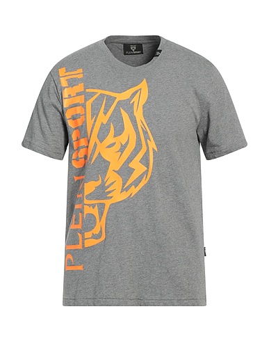PLEIN SPORT T-shirt Grey 100% Cotton