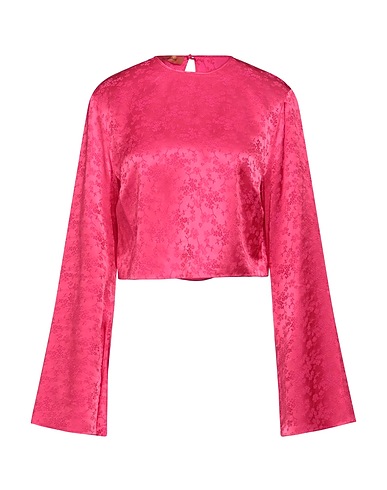 THE ANDAMANE Top Fuchsia 60% Acetat, 40% Viskose