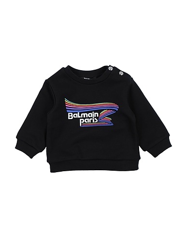 BALMAIN Sweat-shirt Noir 100% Coton