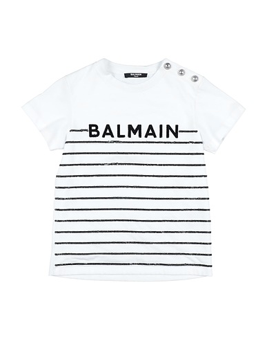 BALMAIN T-shirt White 100% Cotton