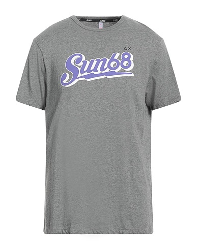SUN 68 T-shirt Grey 100% Cotton