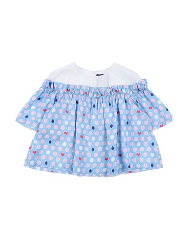 SIMONETTA Top Celeste 100% Viscosa, Cotone