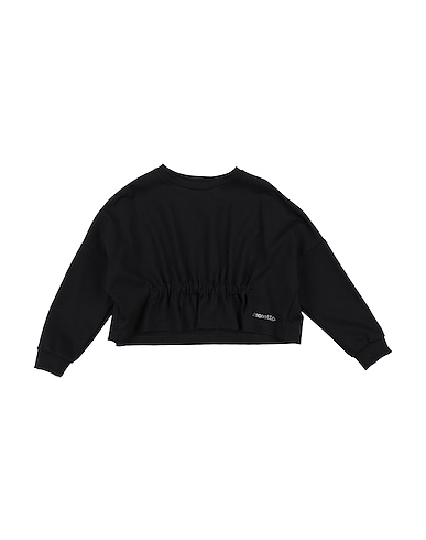 SIMONETTA T-shirt Black 68% Viscose, 28% Polyamide, 4% Elastane, Cotton