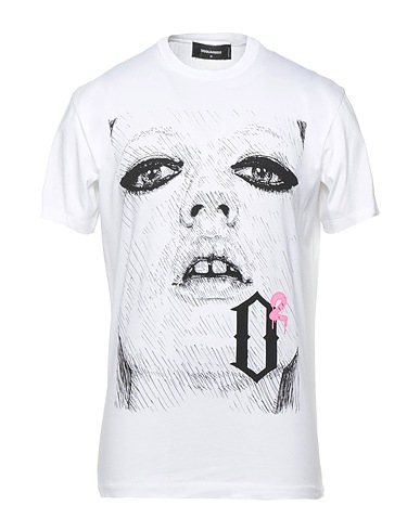 DSQUARED2 T-shirt White 100% Cotton