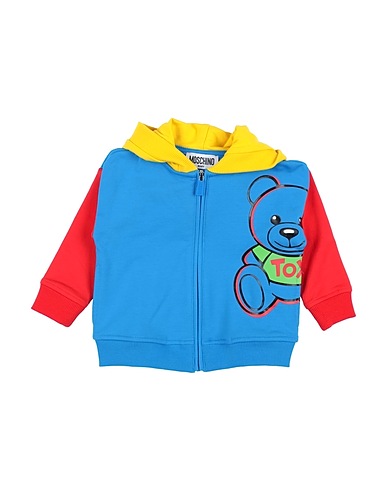 MOSCHINO BABY Sudadera Azul 95% Algodón, 5% Elastán
