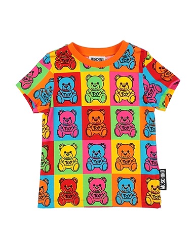 MOSCHINO KID T-shirt Red 95% Cotton, 5% Elastane