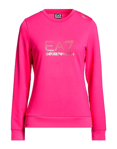 EA7 Sweatshirt FUCSIA 60% Polyester, 36% Viscose, 4% Elastane