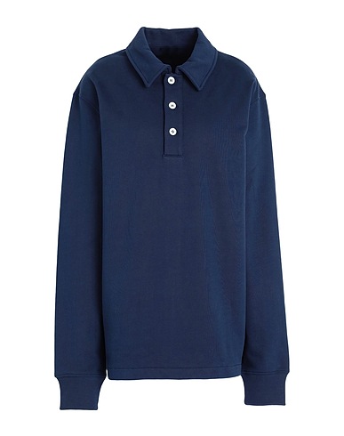 ARKET Polo shirt Midnight blue 100% Organic cotton