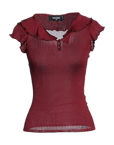 DSQUARED2 T-shirt Μπορντό 100% Μετάξι