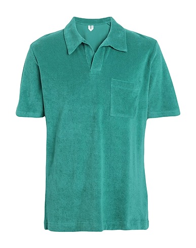 ARKET Polo shirt Emerald green 100% Organic cotton