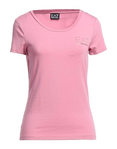 EA7 T-shirt Antique rose 48% Cotton, 47% Modal, 5% Elastane