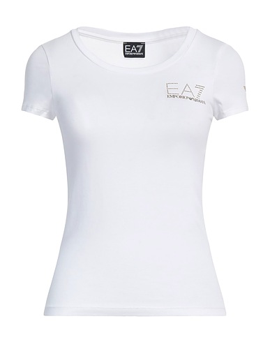 EA7 T-shirt 48% Cotton, 47% Modal, 5% Elastane