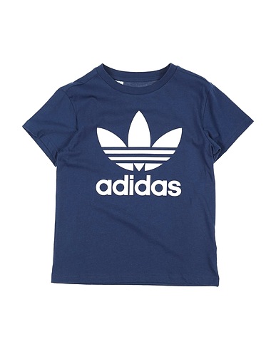 ADIDAS ORIGINALS T-shirt TREFOIL TEE
 Midnight blue 100% Cotton