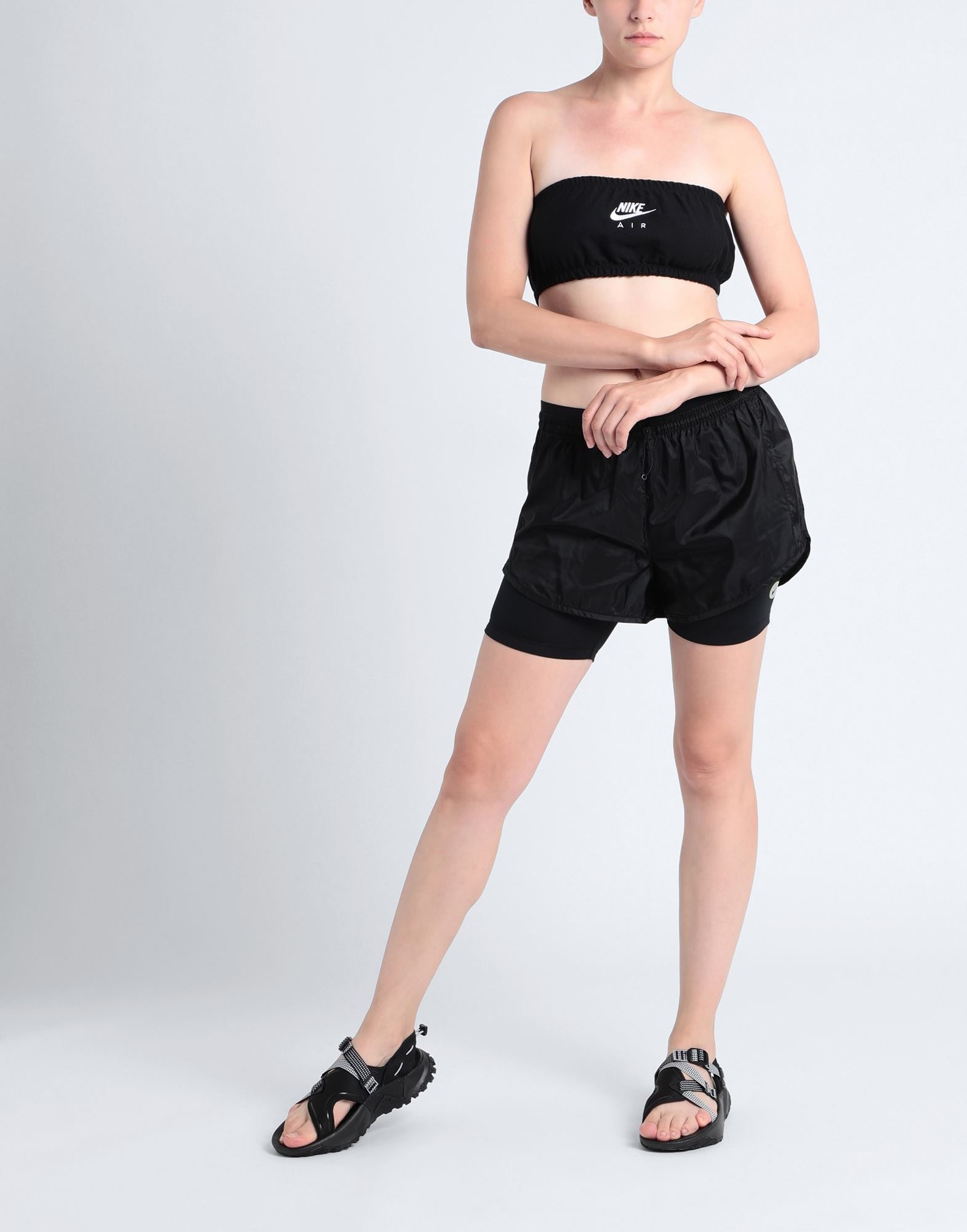 nike bandeau top and shorts