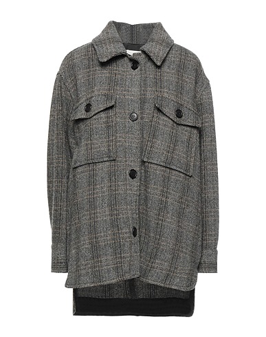 MARANT ÉTOILE Patterned shirts & blouses Grey 100% Wool