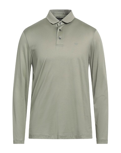 EMPORIO ARMANI Polo shirt 70% Lyocell, 30% Cotton