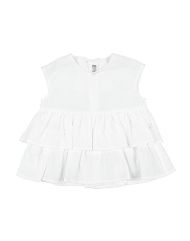 IL GUFO Top White 98% Cotton, 2% Elastane