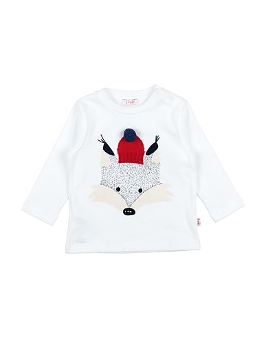 IL GUFO T-shirt White 100% Cotton, Polyester