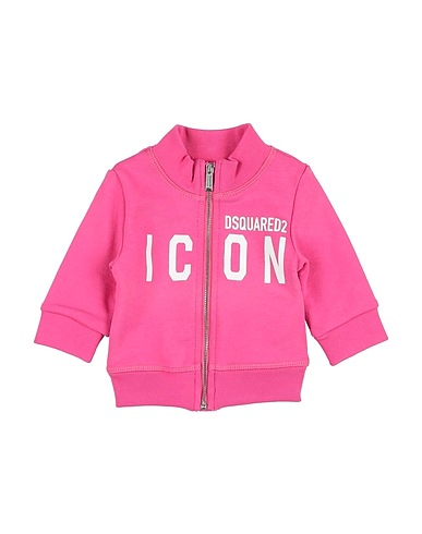 DSQUARED2 Sweatshirt ICON Fuchsia 100% Cotton, Elastane