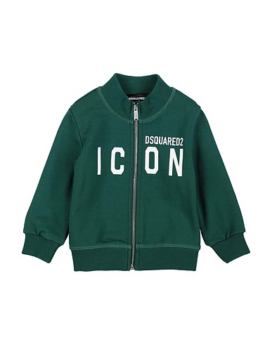 DSQUARED2 Sweatshirt ICON Green 100% Cotton, Elastane