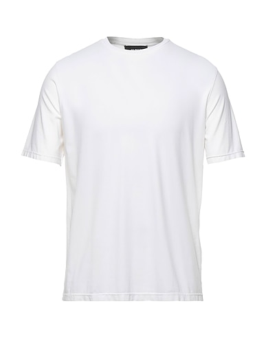 ALPHA STUDIO Basic T-Shirt Weiß 98% Baumwolle, 2% Elastan