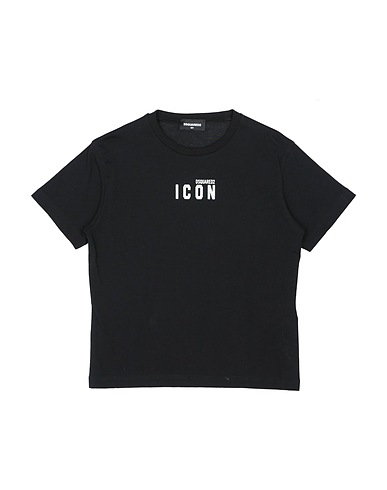 DSQUARED2 T-shirt Nero 100% Cotone, Poliestere