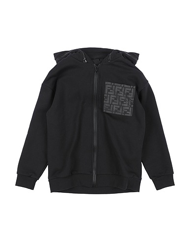 FENDI Sweatshirt Schwarz 100% Baumwolle, Polyamid