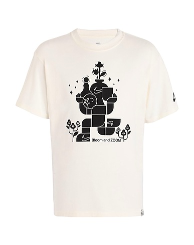NIKE T-shirt Nike Sportswear Men's T-Shirt
 Ivoire 100% Coton