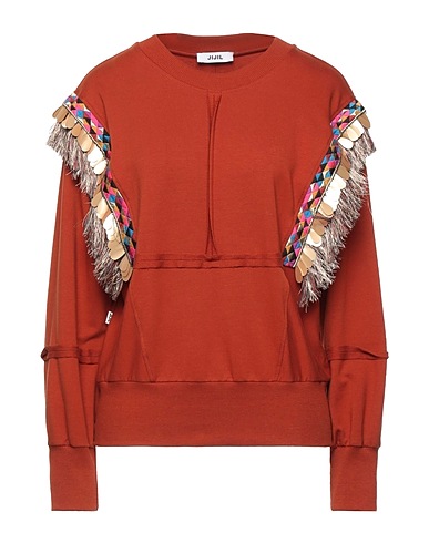 JIJIL Sweatshirt Rust 94% Cotton, 6% Elastane