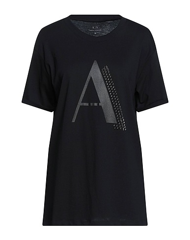 ARMANI EXCHANGE T-shirt Nero 100% Cotone