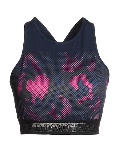 EA7 Top Midnight blue 76% Polyamide, 24% Elastane