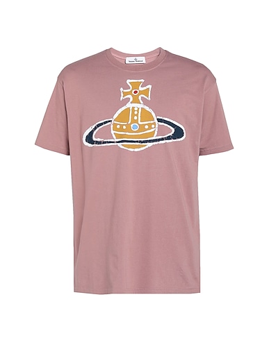 VIVIENNE WESTWOOD T-shirt Antique rose 100% Cotton