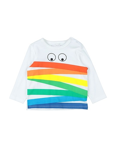 STELLA McCARTNEY KIDS T-shirt White 100% Cotton, Elastane