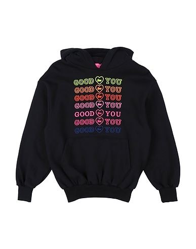 IRENEISGOOD Sweatshirt Black 100% Cotton