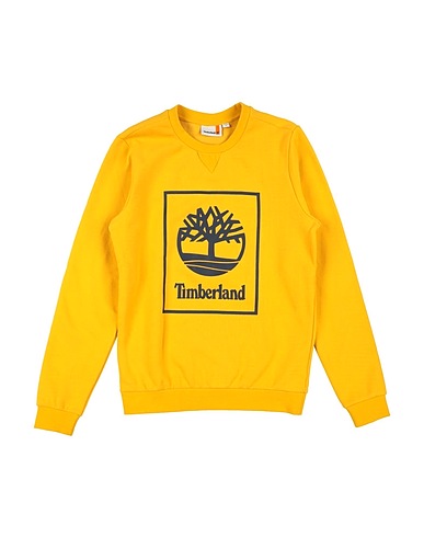 TIMBERLAND Felpa Senape 74% Cotone, 26% Poliestere