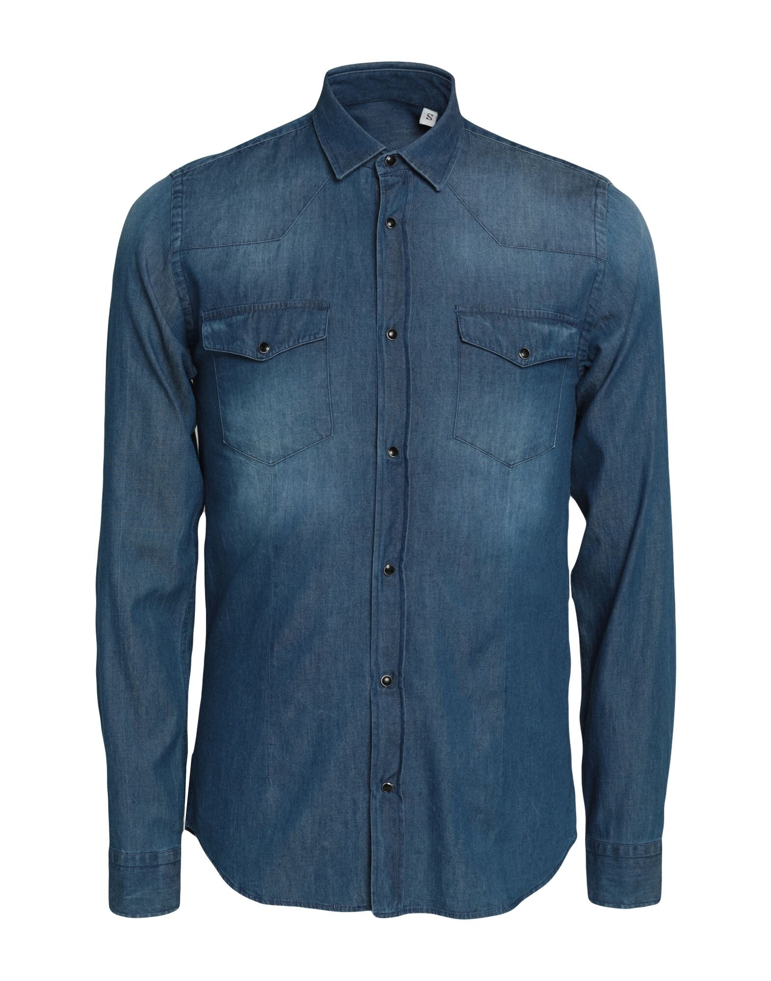 GREY DANIELE ALESSANDRINI - Denim shirts