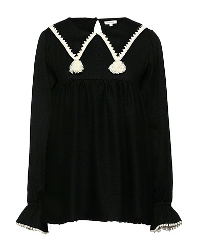 MANOUSH Top Schwarz 95% Wolle, 5% Acryl