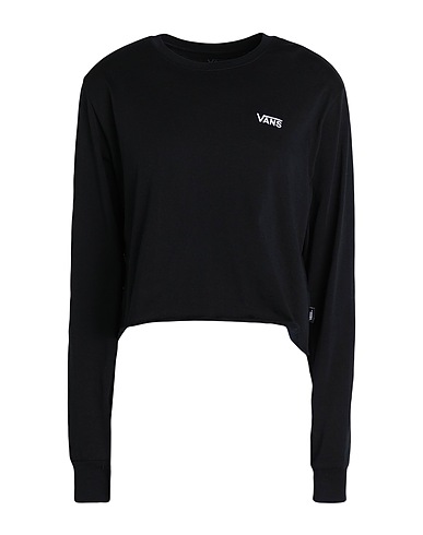 VANS Crop top WM JUNIOR V LS CROP	
 Black 100% Cotton