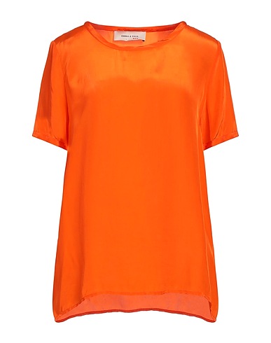 EMMA & GAIA RED Top Orange 100% Viscose