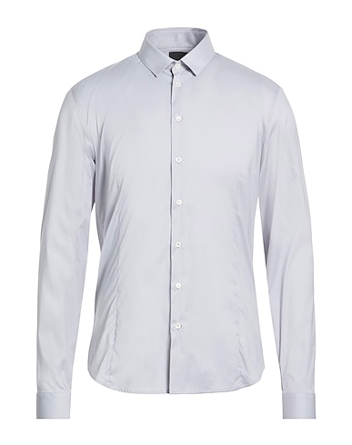 PATRIZIA PEPE 無地シャツ GRIGIO CHIARO コットン 67% / ナイロン 27% / ポリウレタン 6%