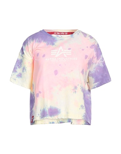 ALPHA INDUSTRIES Ｔシャツ ライトピンク コットン 100%
