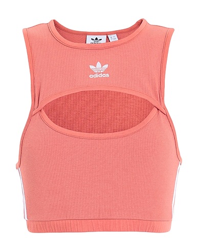 ADIDAS ORIGINALS Crop top TIGHT TOP Antique rose 47% Viscose, 43% Cotton, 10% Elastane