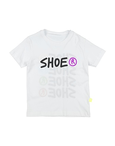 SHOE T-shirt White 100% Cotton