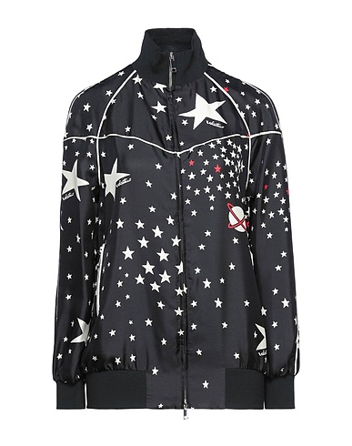 VALENTINO GARAVANI Sweatshirt Black 100% Silk, Polyester, Polyamide, Elastane