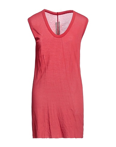 RICK OWENS Top Brick red 100% Cotton