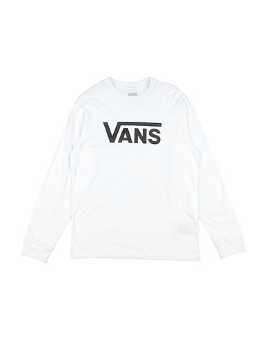 VANS T-shirt BY VANS CLASSIC LS BOYS  Bianco 100% Cotone