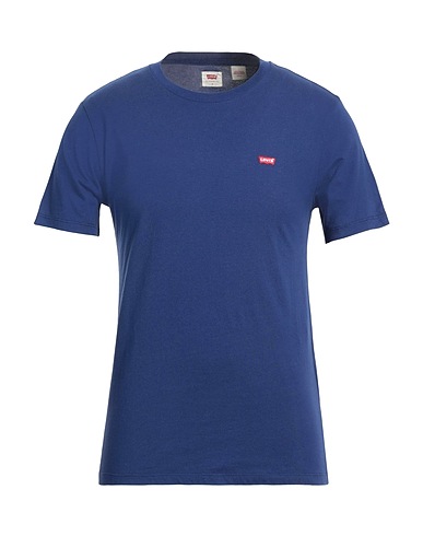 LEVI'S Basic T-Shirt SS ORIGINAL HM TEE
 Blue 100% Cotton