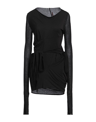 RICK OWENS LILIES T-shirt Black 70% Viscose, 15% Polyamide, 15% Cotton