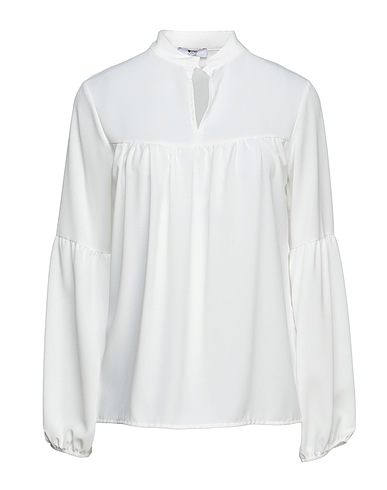 OPTIONS Top Bianco 100% Poliestere